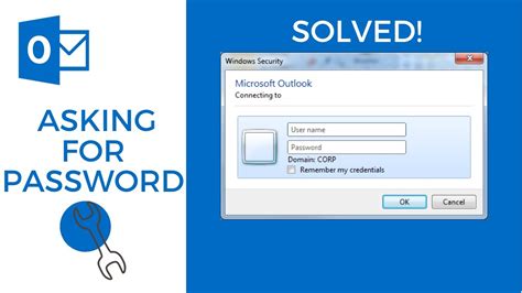 How To Fix Outlook Keeps Asking For Password .